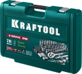 Универсальный набор инструмента KRAFTOOL X Drive, 216 предм., (1/2″+3/8″+1/4″)
