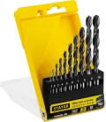 Набор сверл по металлу Professional STAYER HSS-R 10 шт (1-10 мм) быстрорежущая сталь P6M5 класс В
