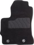 Ворсовые коврики LUX для Toyota Corolla XI (E160, E170, E180) 2012-2019 Seintex 89170
