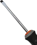 Отвертка стержневая шлицевая ROUND GRIP, SL6x100 мм Ombra 750610