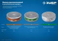 ЗУБР марка А1, два фильтра в упаковке, фильтры для РПГ-67, Профессионал (11141)