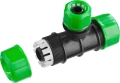 РОСТОК RW-X2, 1/2″ х 3/4″ х 3/4″, пластик ABS, цанговый тройник (426371)