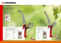 GRINDA HX-350, 350 мм, лезвия закалены, антикор. покрытие, храповый механизм, пила хромированная, режущий крюк, штанговый сучкорез (8-424431)