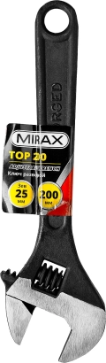 Разводной ключ MIRAX TOP, 200/25 мм