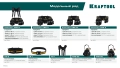 Рабочий ремень KRAFTOOL KB-1 длина 80-122 см