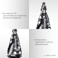 Набор сверл ступенчатых STAYER Pro-Max 3 шт, 4-38мм, винтовая спираль