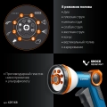 Набор поливочный PROLine GRINDA Х-812, питолет X-8, коннектор 1/2, конектор 1/2 с автостопом, адаптер с внутр. резьбой 1/2 х 3/4
