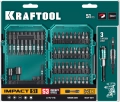 Набор ударных бит KRAFTOOL Impact-51, 51 шт