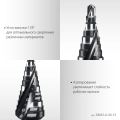 Сверло ступенчатое STAYER Pro-Max 6-30мм, 13 ступеней, винтовая спираль