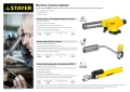 Автономная газовая горелка с пьезоподжигом STAYER MaxTerm, MB 100, 1100°С