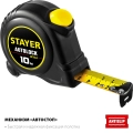 Рулетка с автостопом STAYER AutoLock, 10 м х 25 мм