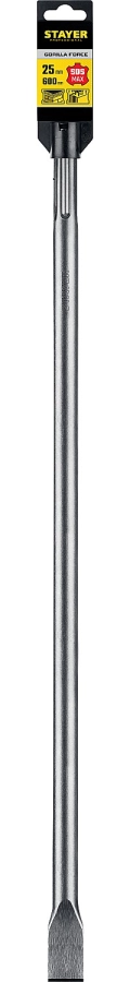 Professional STAYER Gorilla Force, 25 x 600 мм, SDS-max, плоское зубило