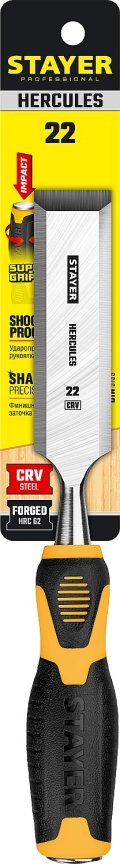 Professional STAYER Hercules, 22 мм, стамеска-долото