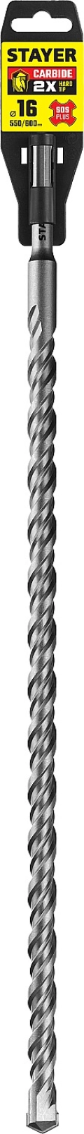 STAYER 16 x 600 мм, SDS-plus бур, Professional (2930-600-16)