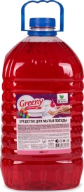 Средство для мытья посуды Greeny Light Лесные ягоды, 5 л. Clean&Green CG8168