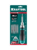 Реверсивная отвертка с битами KRAFTOOL 19-в-1 KraftMax 19