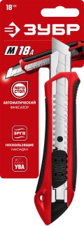 Нож с автостопом ЗУБР М-18А, 18 мм
