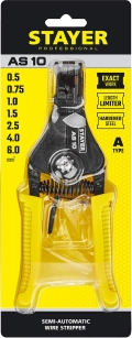 Professional STAYER AS-10, 1 - 6 мм2, полуавтоматический стриппер