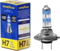 Лампа автомобильная галогенная Goodyear Н7 12V 55W PX26d Premium + 150% (GY017150)