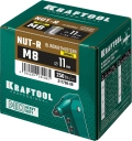 Резьбовые заклепки стальные с насечками KRAFTOOL Nut-R, М8, уменьш. бортик, 250 шт