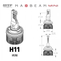 Светодиодные лампы MTF Light MaxBeam Mini H11/H9 12V 45W 4500lm 6000K