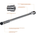 Professional STAYER 1/2″, 28 - 210 Н·м, динамометрический ключ
