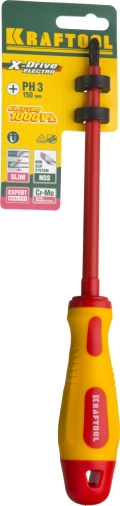 Высоковольтная отвертка KRAFTOOL PH3 х 150 мм