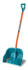 PROLine GRINDA Alu-600, ширина 590 мм, пластиковая с алюминиевым черенком, V-ручка, снеговая лопата