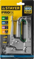 Стальной степлер STAYER Max-140, тип 140 (G/11/57) 20GA (6 - 14 мм)/28/300/500
