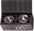 Светодиодные противотуманные фары MTF LIGHT FL28W - серия CRYSTALED, в ПТФ, универсальный кронштейн, 12-24В, 28Вт, 5500К, 2000лм, ЕСЕ сертификат, 2шт.