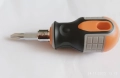 Отвертка стержневая двусторонняя ROUND GRIP, РН2,SL6x38 мм Ombra 756238