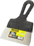 STAYER PROFlat, 150 мм, пластиковая ручка, нержавеющий фасадный шпатель, Professional (1008-15) - 12 шт