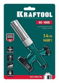 Газовая горелка на баллон KRAFTOOL KG-1000 цельнометаллическая с пьезоподжигом