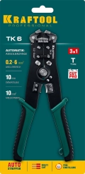 Автоматический стриппер KRAFTOOL TK-6, 0.2 - 6 мм2