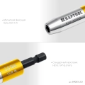 KRAFTOOL FIX-TORQ 2.0 Нм динамометрический адаптер для бит