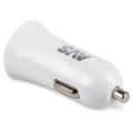 Автомобильное зарядное устройство AVS UC-522 White - 2 порта USB, выходной ток 2.4 А, цвет белый, выходное напряжение 5 В, напряжение питания 12-24В