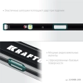 Сверхпрочный магнитный уровень KRAFTOOL A-RATE CONTROL, 2000 мм, точность 0.3 мм/м, с зеркальным глазком