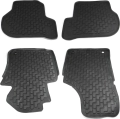 Коврики салона резиновые  MERCEDES W163ML-81B 1998 г. черный