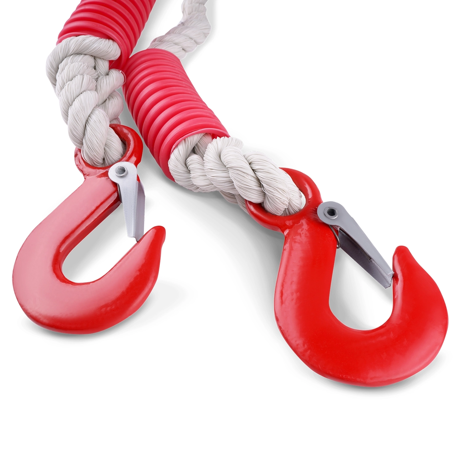 Трос-канат буксировочный с крюками AVS KT-3000 - разрывная нагрузка 3 тонны , длина 4 метра