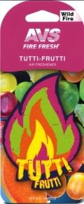 Ароматизатор AVS AFP-012 Fire Fresh (аром. Tutti-frutti/Тутти-Фрутти) (бумажные)
