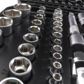Набор инструментов AVS ATS-108 - 108 предметов (головки 1/4, 1/2, биты, ключи и т.д), пластиковый кейс
