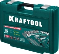 Универсальный набор инструмента KRAFTOOL EXTREM-66, 66 предм., (1/2″+1/4″)