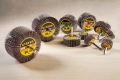 STAYER d 80 x 40 мм, P60, на шпильке d 6 мм, круг шлифовальный лепестковый (36609-060)