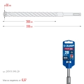 Бур SDS-plus ЗУБР ПРОФИ-4Х 20x310 мм