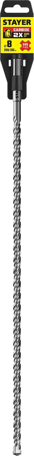 Professional STAYER 8 x 310 мм, SDS-plus бур