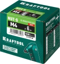 Резьбовые заклепки стальные с насечками KRAFTOOL Nut-S, М4, 1000 шт