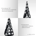 Сверло ступенчатое STAYER Pro-Max 4-39мм, 14 ступеней, винтовая спираль