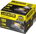 Чашечная щетка-крацовка для УШМ Professional STAYER 120 мм жгутированная стальная проволока 0.5 мм