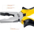 Комбинированные плоскогубцы STAYER TOPGrip, 200 мм