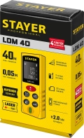 Professional STAYER 40 м, лазерный дальномер
